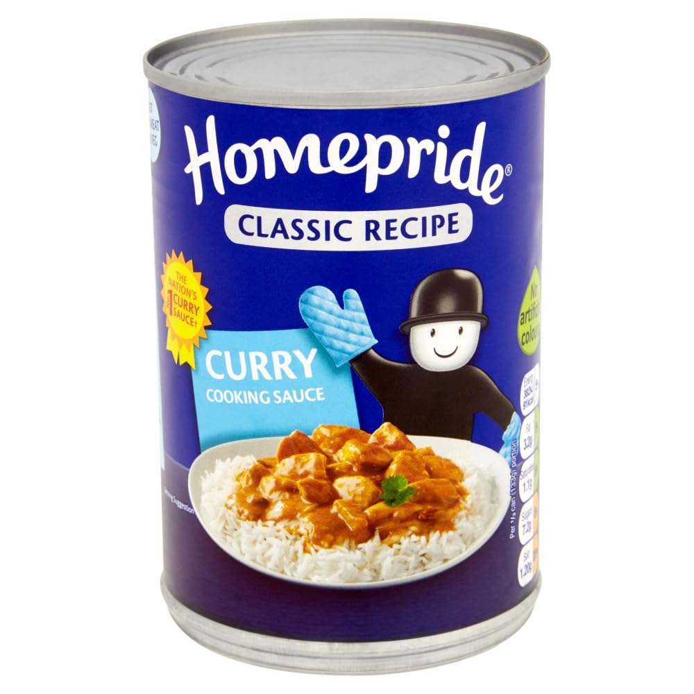 Homepride Classic Recipe Curry Sauce, 400g Can 6