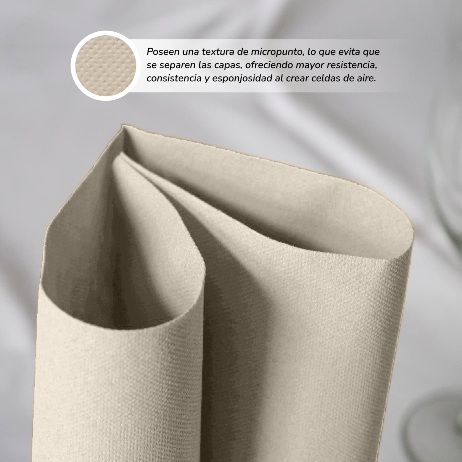 Hostelnovo Eco 10x10 cm Recyclingpapierservietten - 600er-Packung, biologisch abbaubare Cocktailservietten 3