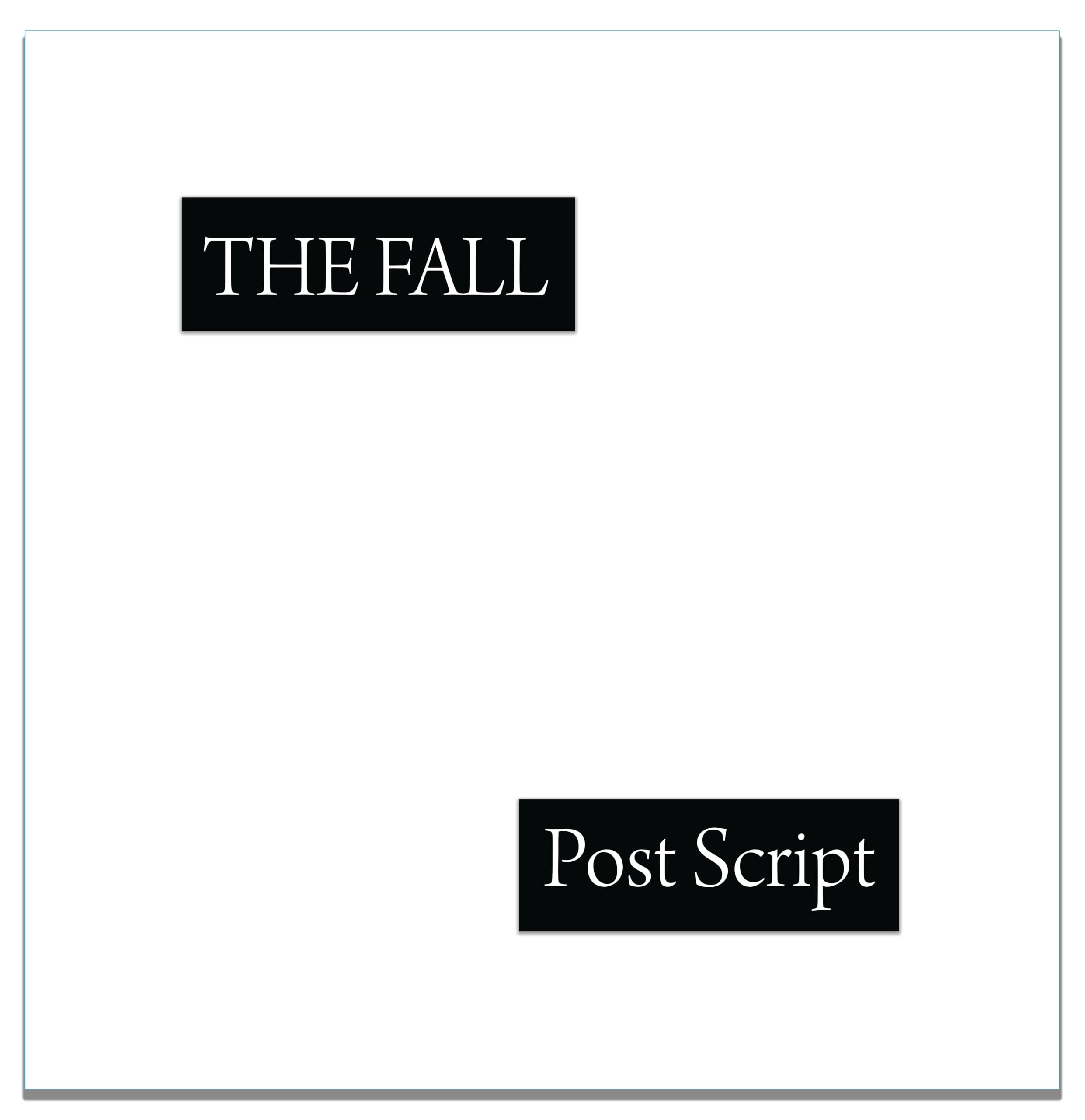 The Fall - Post Script [Limited Edition White Vinyl]