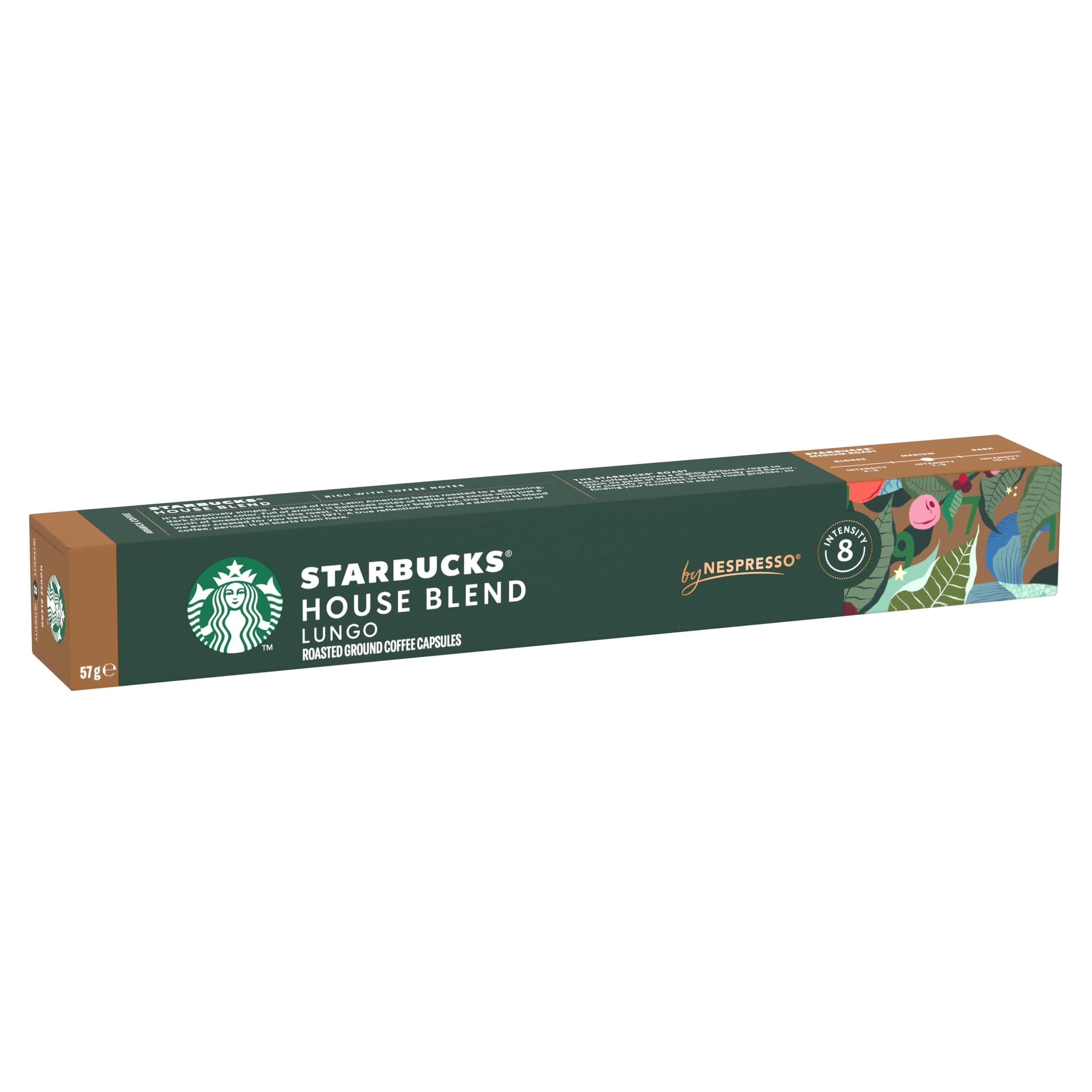 STARBUCKS House Blend Coffee Capsules - Medium Roast, Nespresso Compatible | 10 Count 1