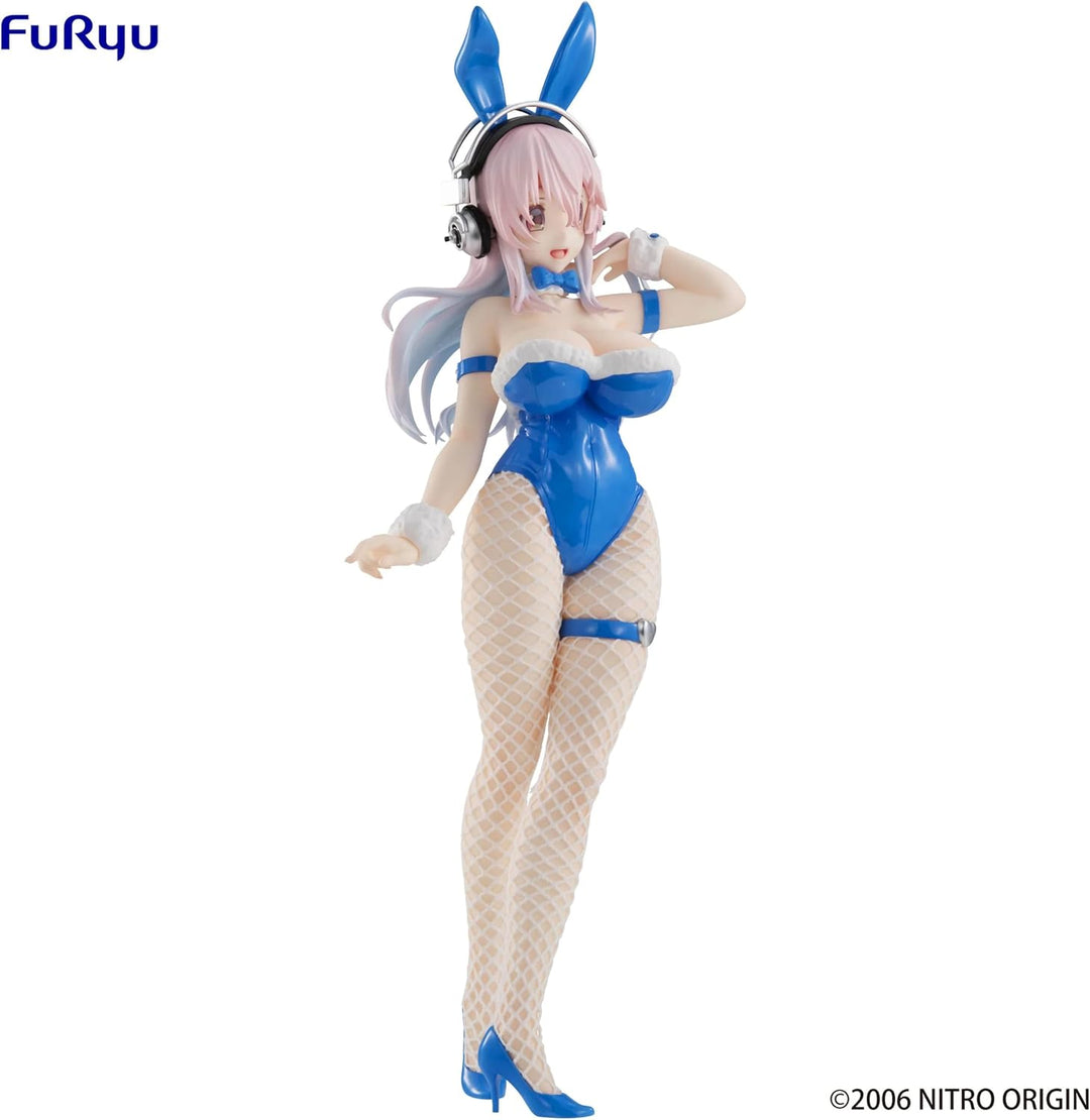 Furyu - Super Sonico - BiCute Bunnies Blue Rabbit - Anime Collectible Figure for Ages 15+