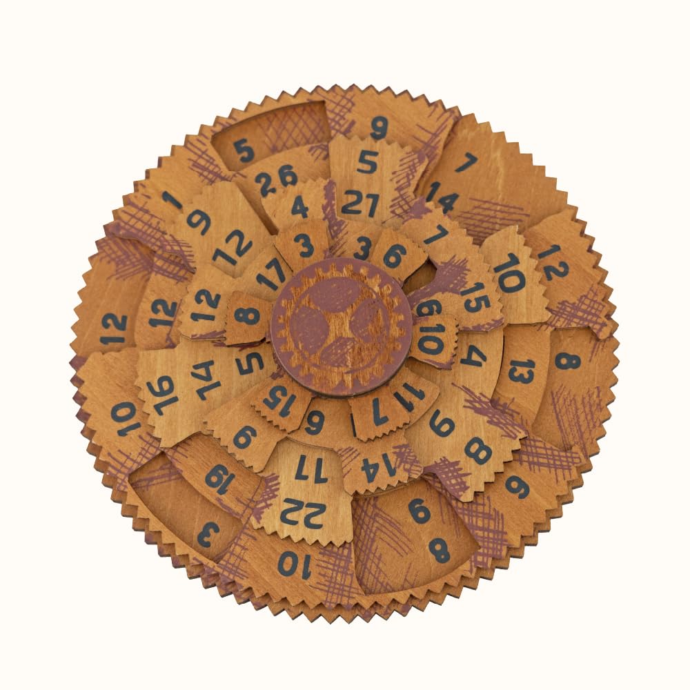 True Genius Grecian Computer Brain Teaser Puzzle - Wood Logic Game for Teens & Adults 8