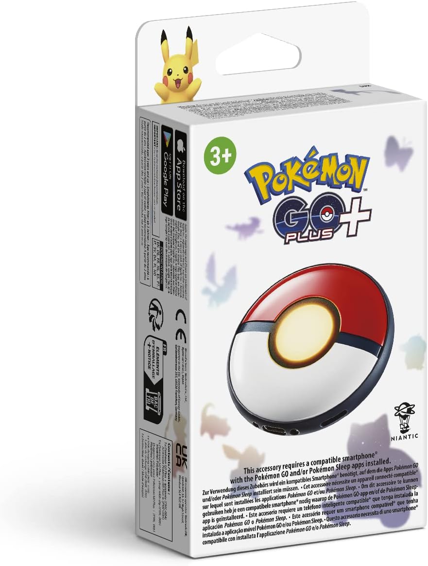 Pokémon GO Plus + - Nintendo Bluetooth Accessory for Pokémon GO and Pokémon Sleep