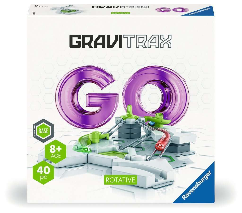 Ravensburger GraviTrax GO - STEM Marble Run Construction Set with Spiral Action Element