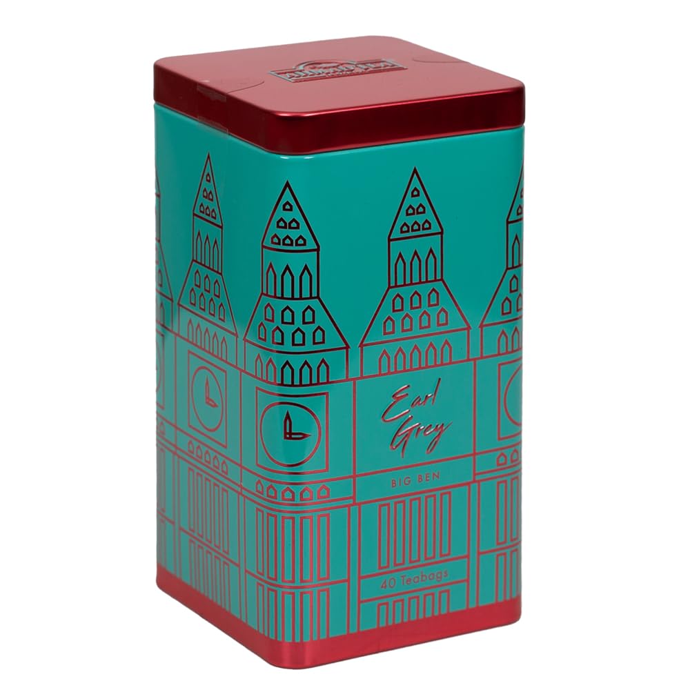 Ahmad Tea Contemporary London Caddy - Earl Grey Black Tea with Bergamot (40 Bags) 4