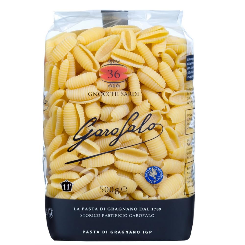 Garofalo Gnocchi Sardi Short Pasta - 100% Durum Wheat Semolina | 500g 1
