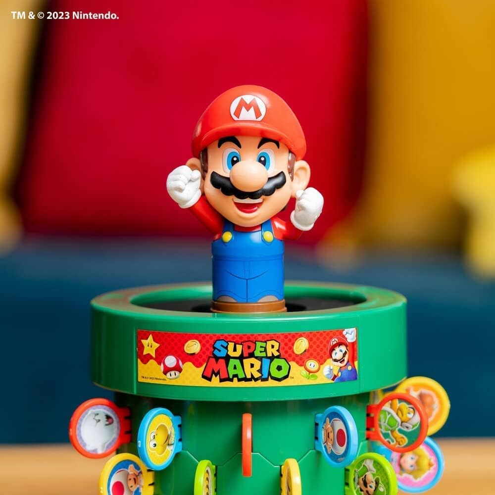 Tomy Pop Up Super Mario Family & Preschool Kids Board Game, 2 - 4 Players, Suita 4