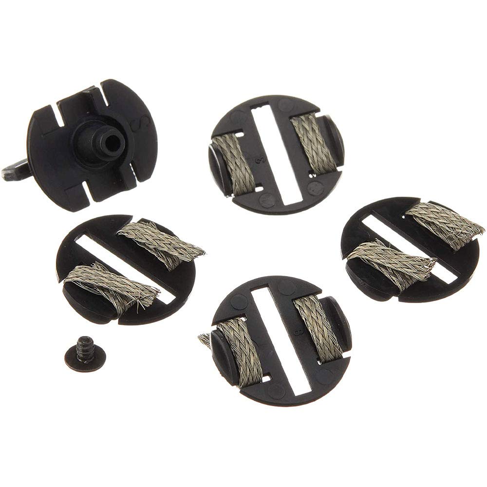 Scalextric Round Guide Blade with 4 Braid Plates and 1 Screw | 1:32 Scale Service Part 1
