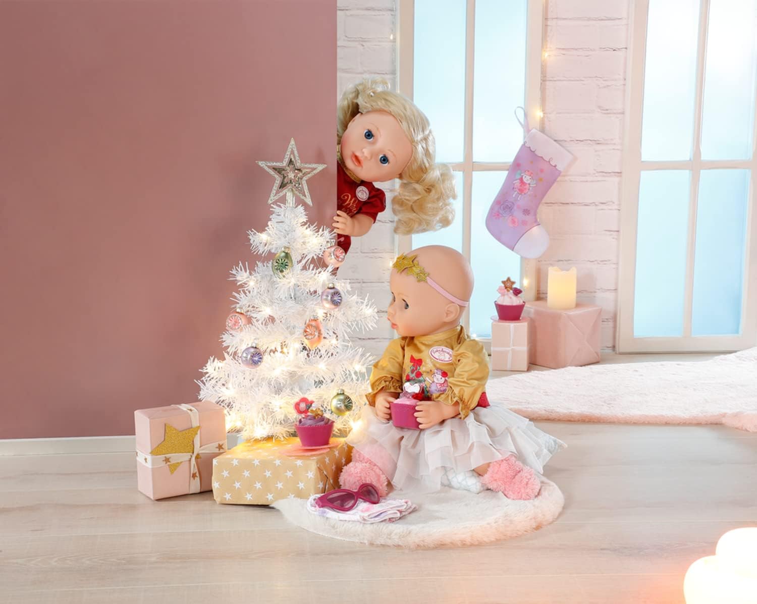 Baby Annabell Christmas Advent Calendar 709634 - 24 Holiday Clothing & Accessories for Dolls 11