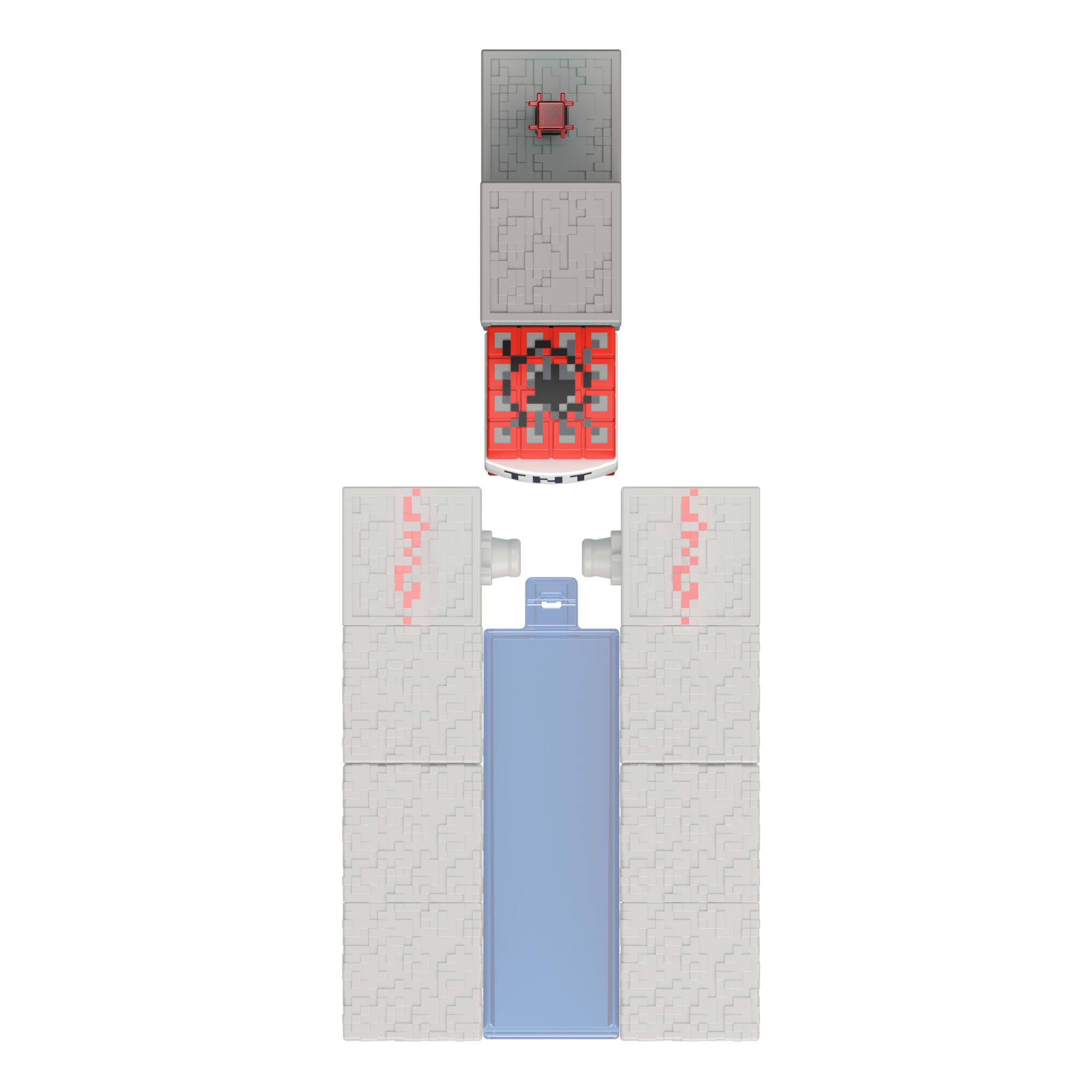 Mattel Minecraft Creeper Action Figure with Accessory & Redstone Building Piece | 3.25-in Scale 4