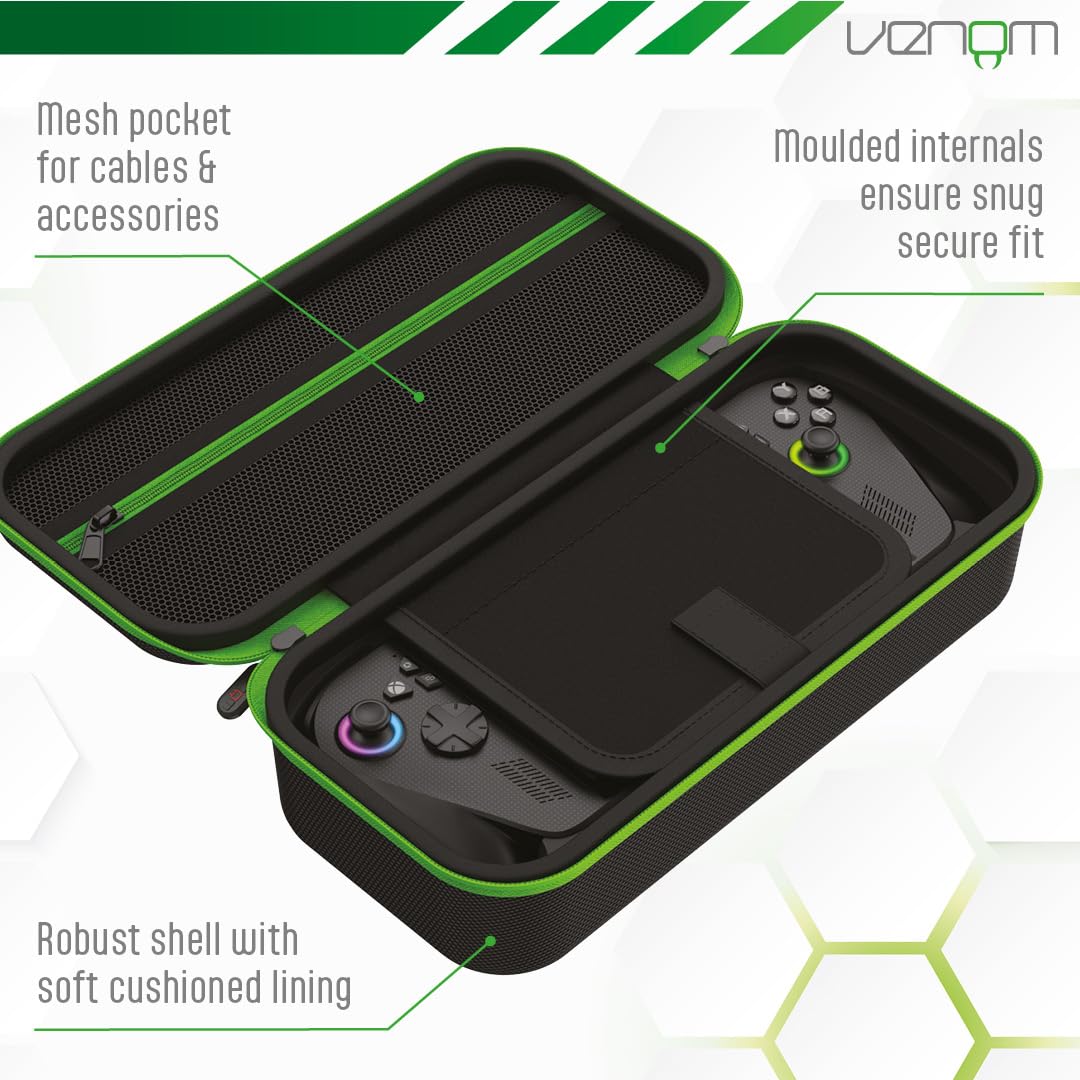 Venom Carry Case and Screen Protector Starter Kit for ASUS ROG Xbox Ally & Ally X 5