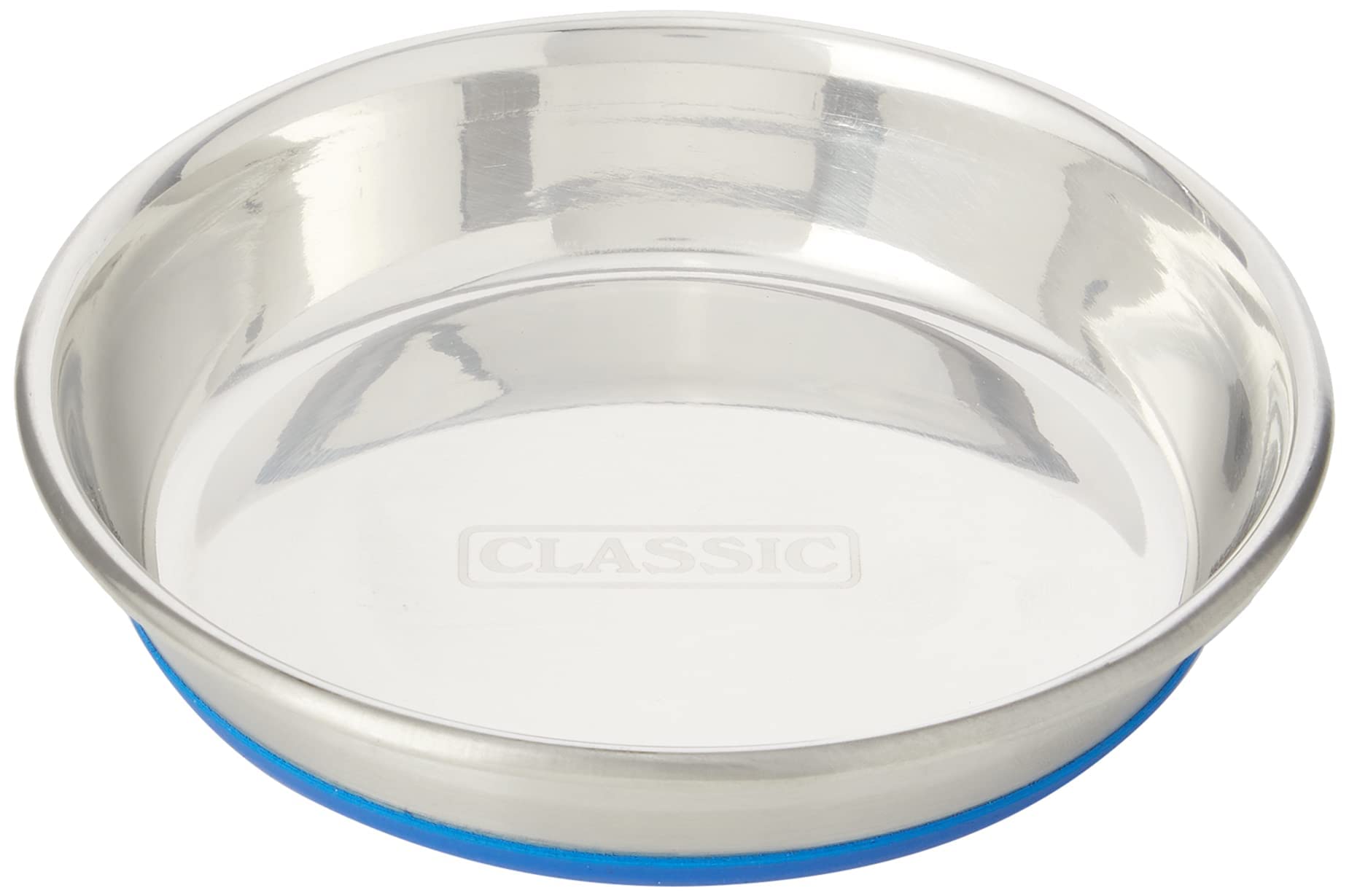 CLASSIC Stainless Steel Cat Bowl - 250 ml Capacity | Nonslip Rim | Dishwasher Safe
