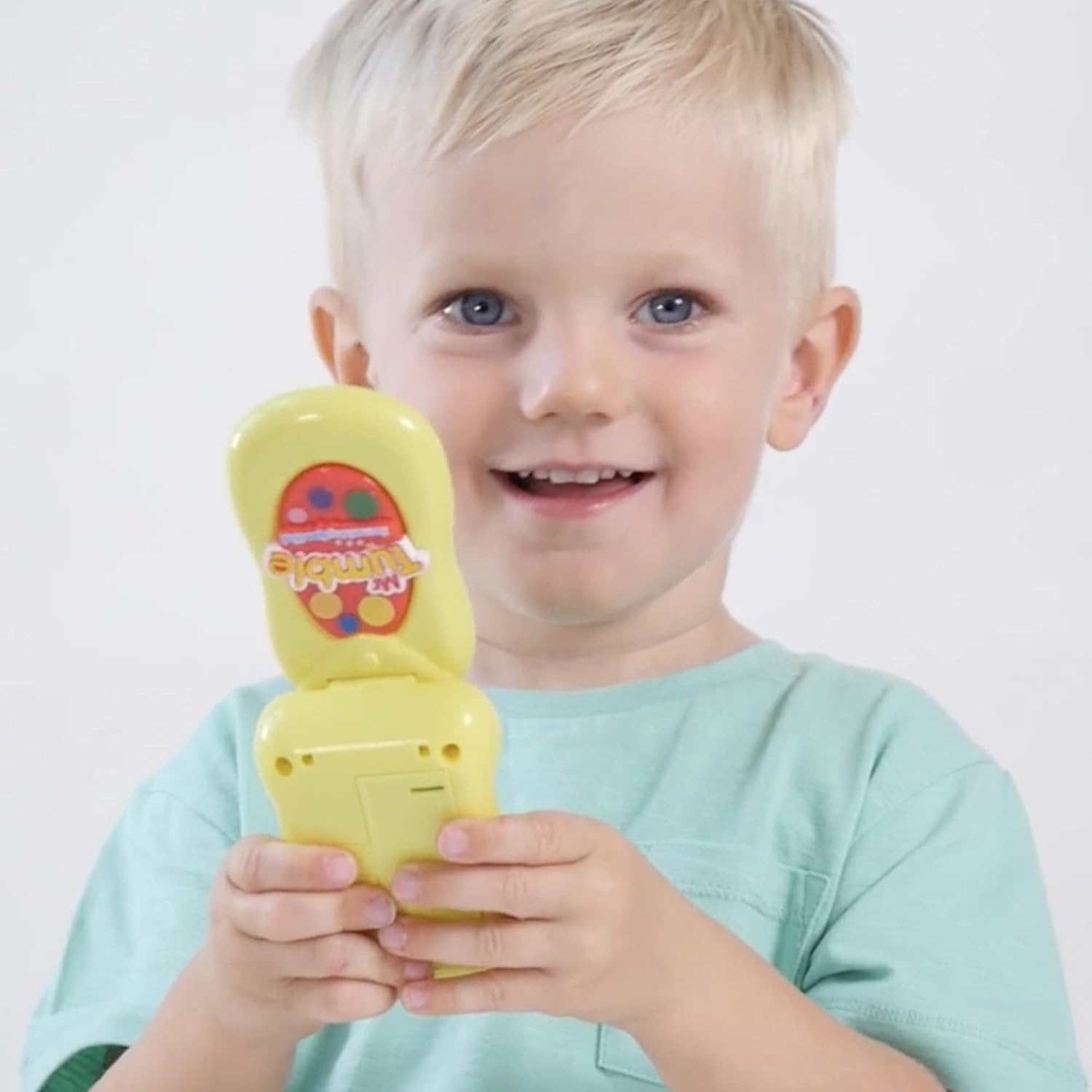 Mr Tumble Something Special Flip & Learn Toy Phone - Light-Up Educational Toy for Kids