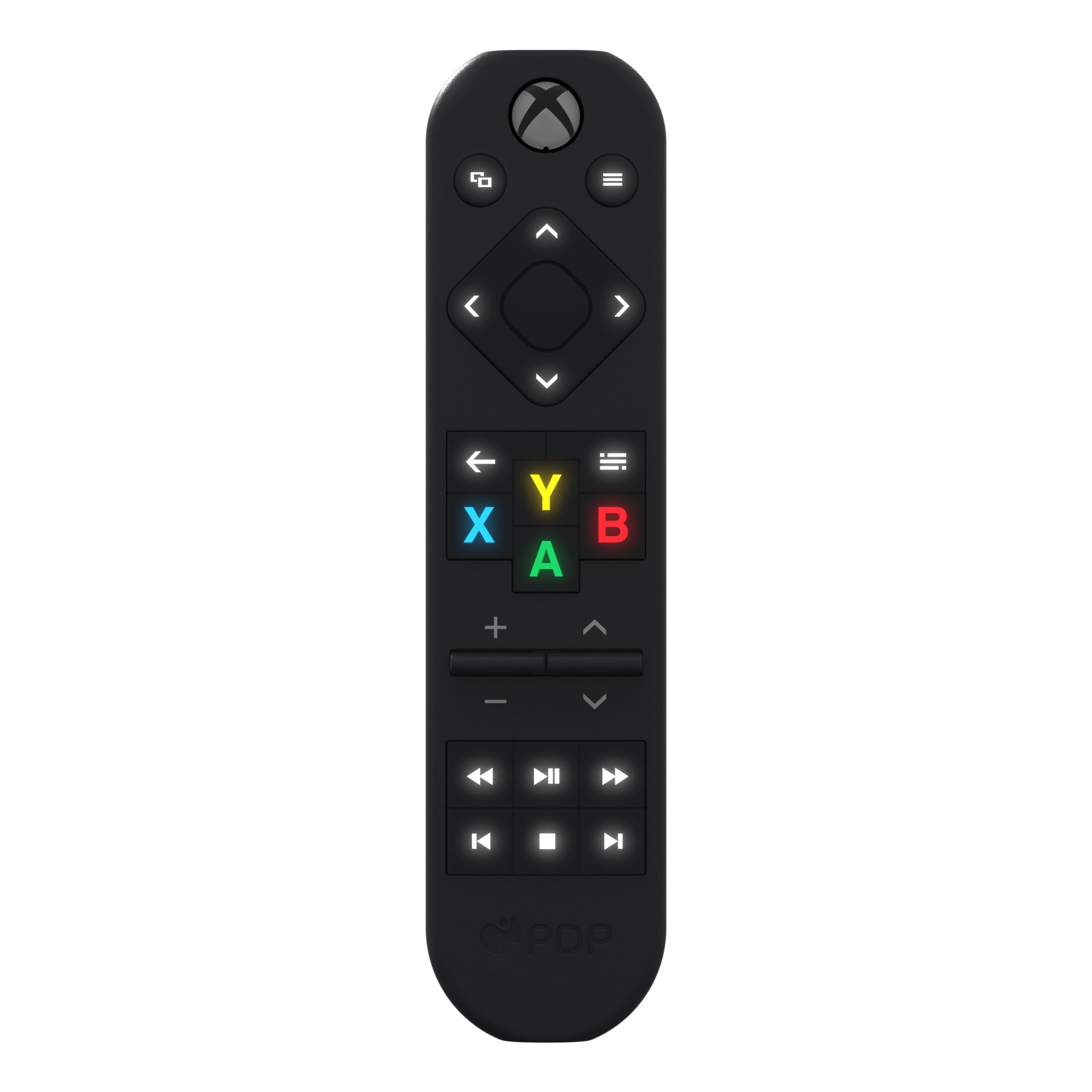 PDP Solis Media Remote for Xbox - Solar-Powered with USB-C Charging 5