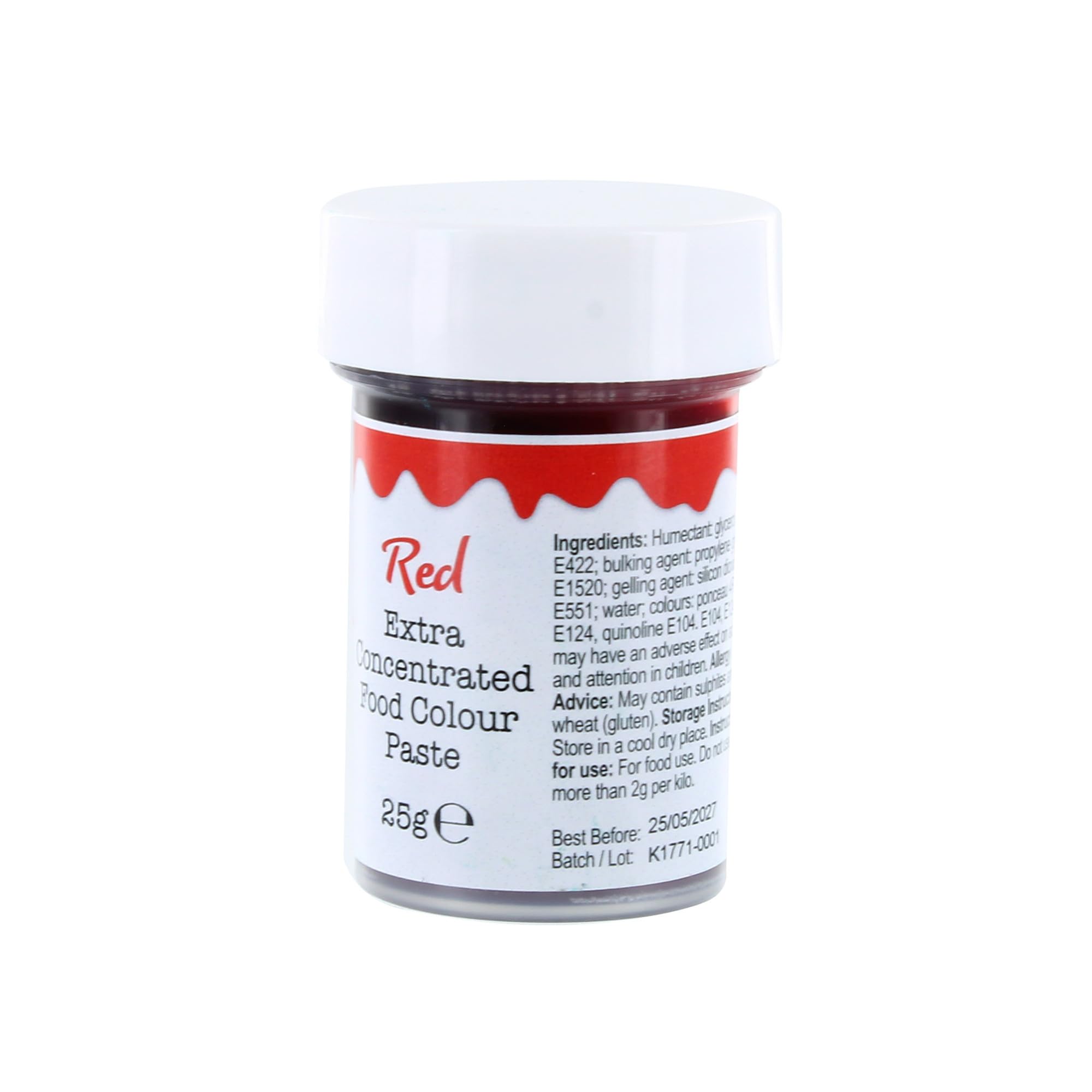 Colour Splash Concentrated Food Colouring Paste - Red | 25g Pot | Vibrant Edible Colour for Fondant & Buttercream 8