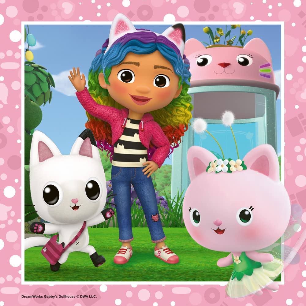 Ravensburger Gabby's Dollhouse 3x 49-Piece Jigsaw Puzzles for Kids 5 Years and Up 5