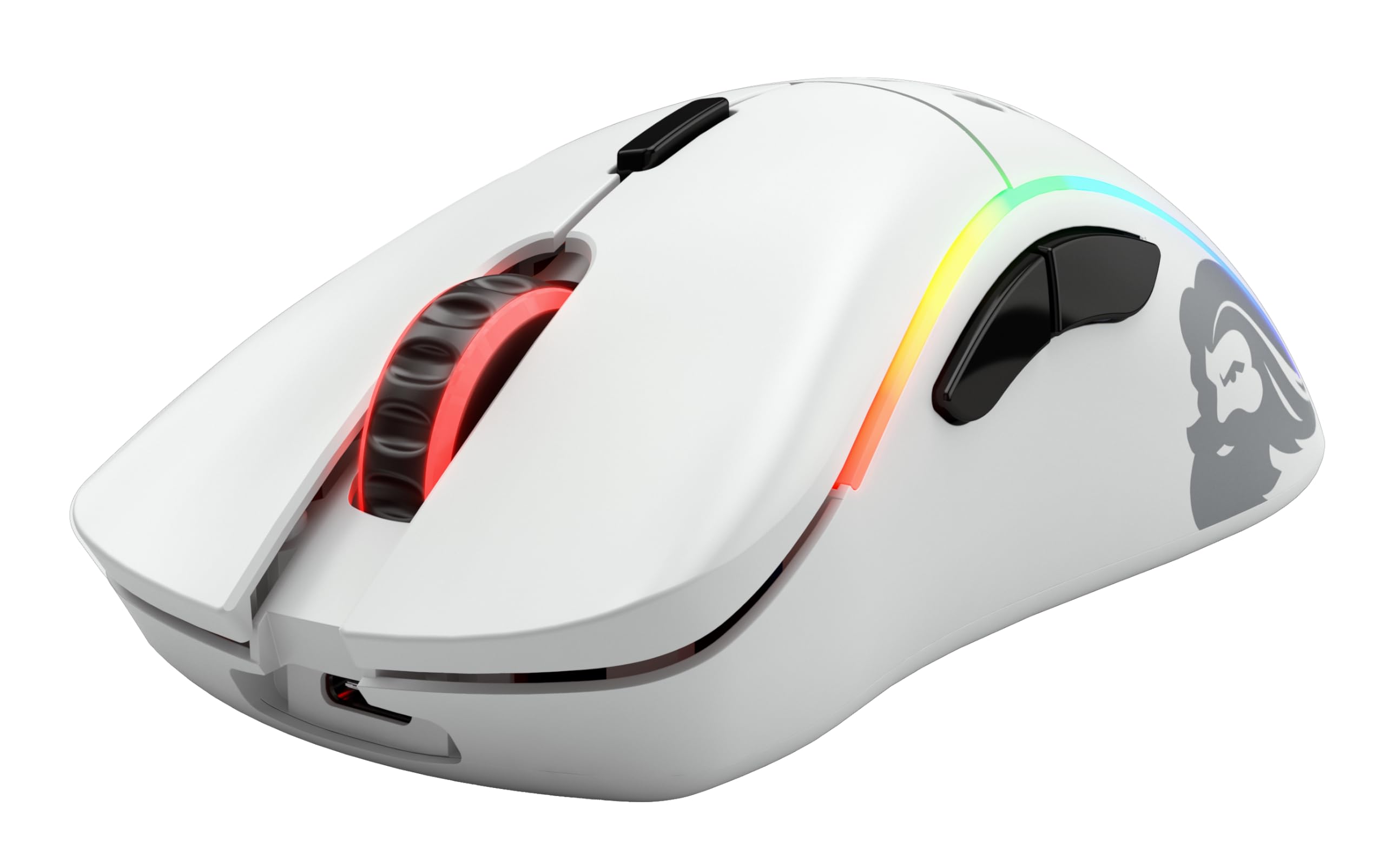GLORIOUS Model D Wireless Gaming Mouse - 69g Lightweight, 2.4GHz Wireless, 71H Battery, BAMF Sensor, RGB, Ergonomic, 6 Button, Matte White 12