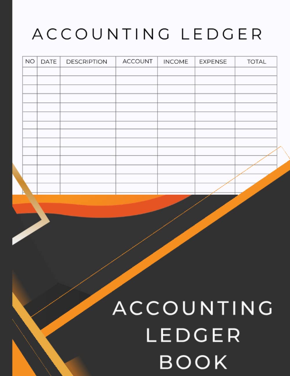 samet cakir Accounting Ledger Book - 8.5" x 11" | 100 Pages | Paperback