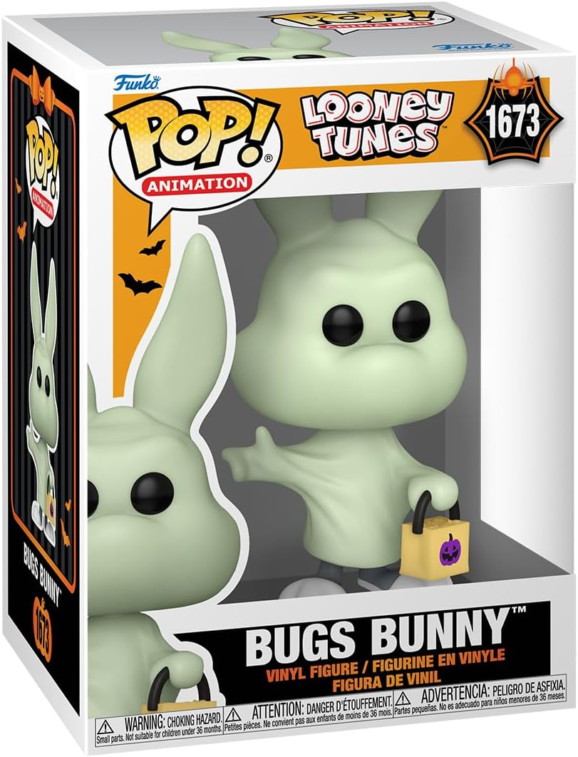 Funko Pop! Animation Looney Tunes - Bugs Bunny (Ghost) Vinyl Figure (80870)