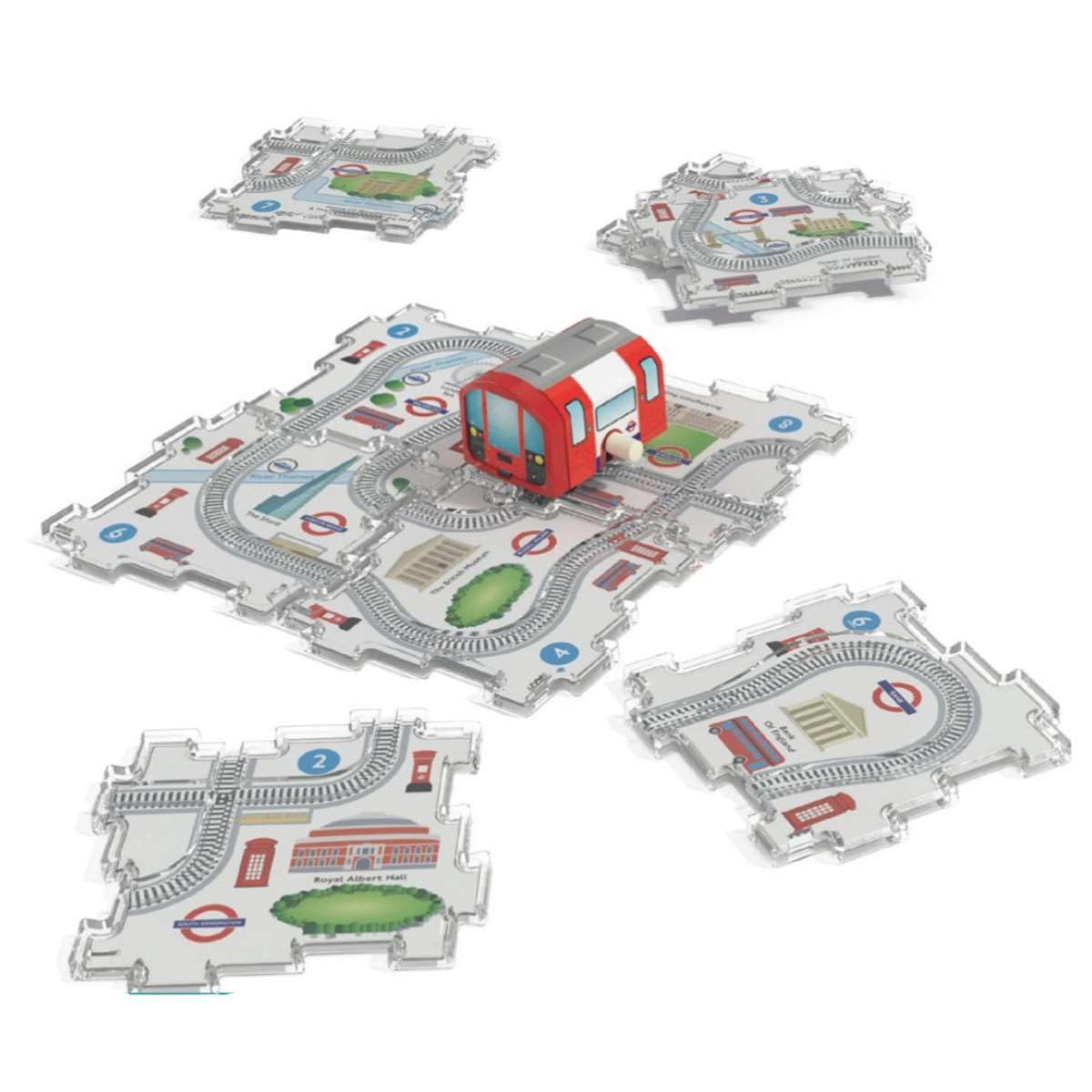 The Happy Puzzle Company Underground Brain Train - Educational Maths & Logic Puzzle Game for Ages 4+ 8