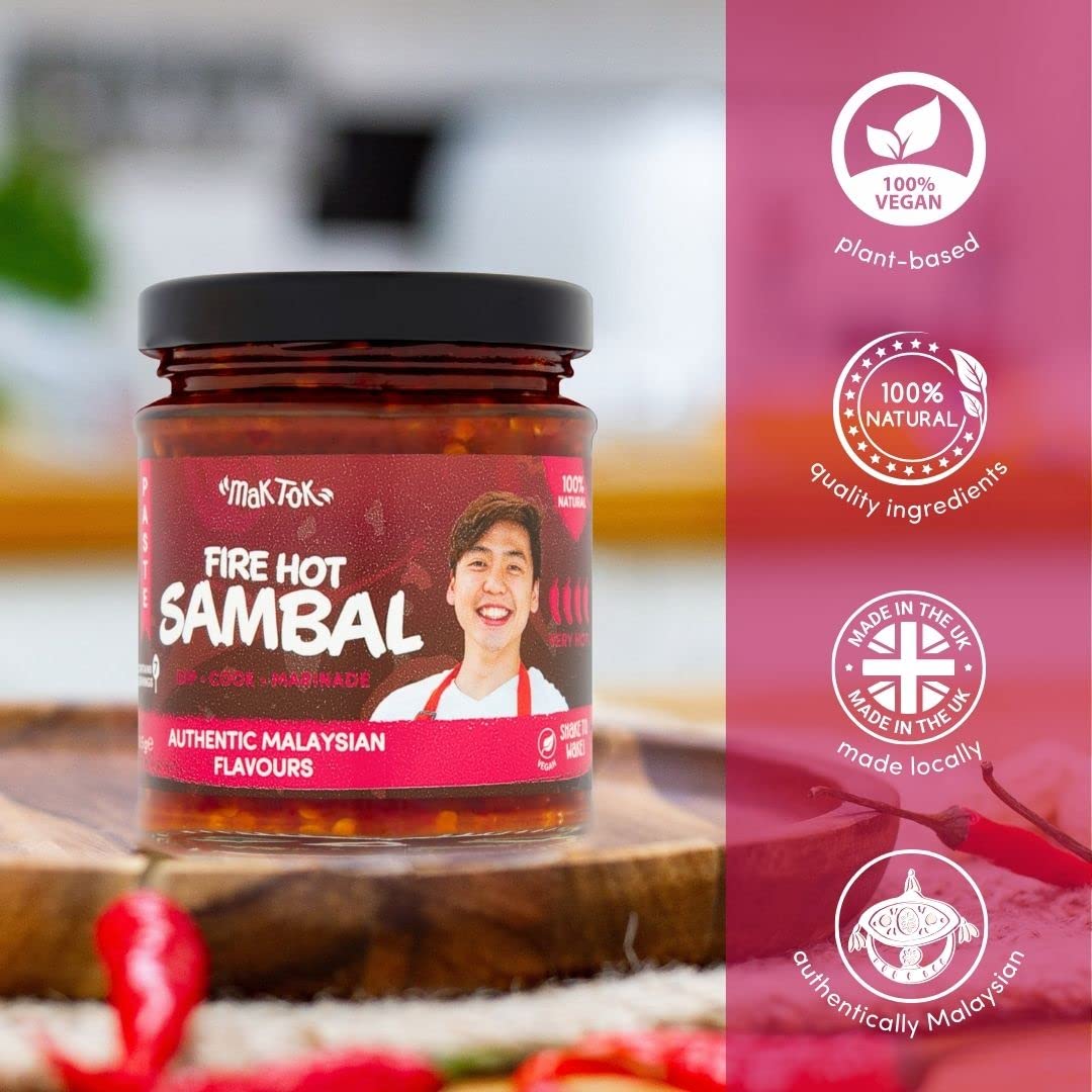 Mak Tok - Fire Hot Sambal Chilli Paste 8