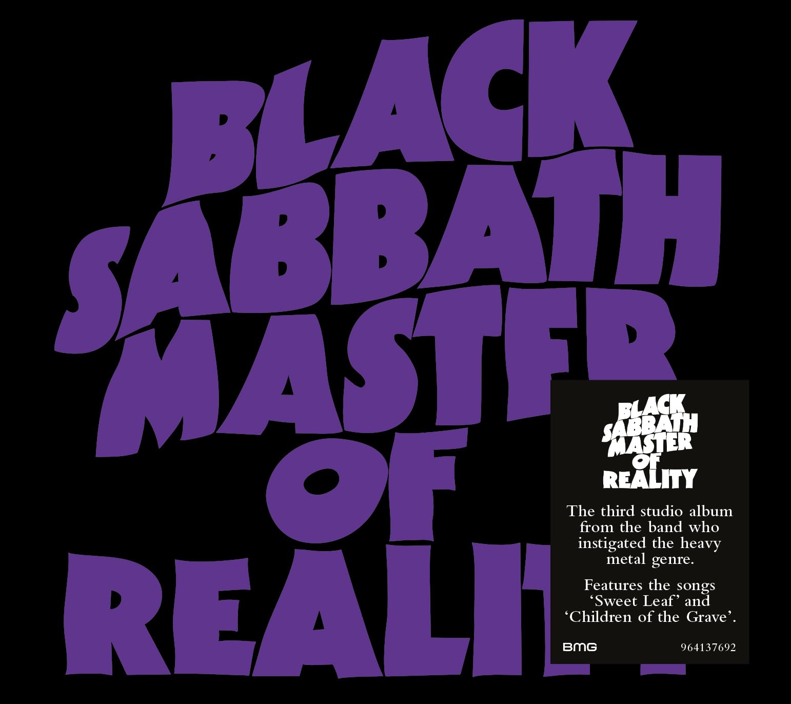 Black Sabbath – Master of Reality (2009 Remaster) Audio-CD