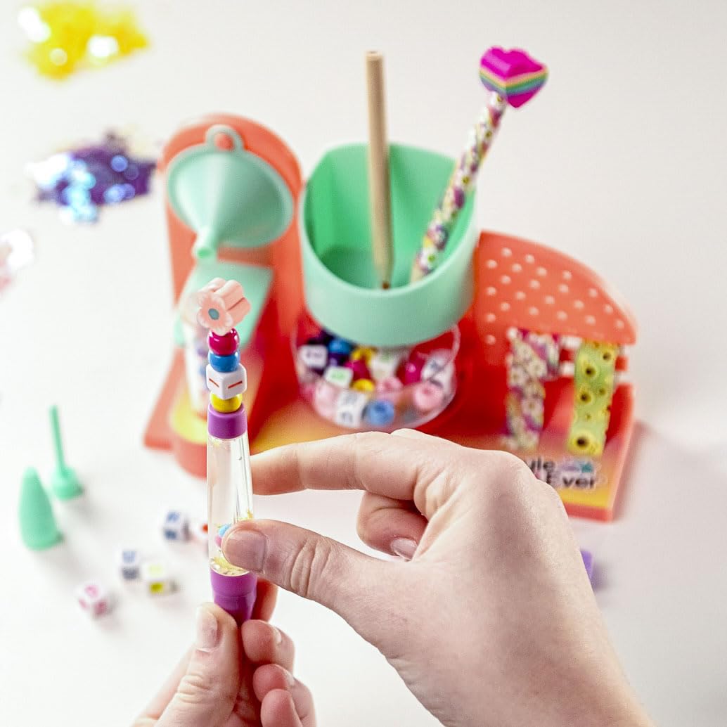 Canal Toys Mini Stationery Factory Set - Create & Customize Pens, Pencils & Notebooks 7