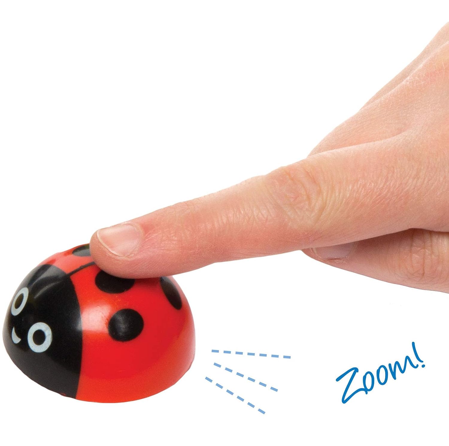 Baker Ross Ladybird Pull-Back Racers - 4 Pack with Assorted Colors, Age 3+ 6