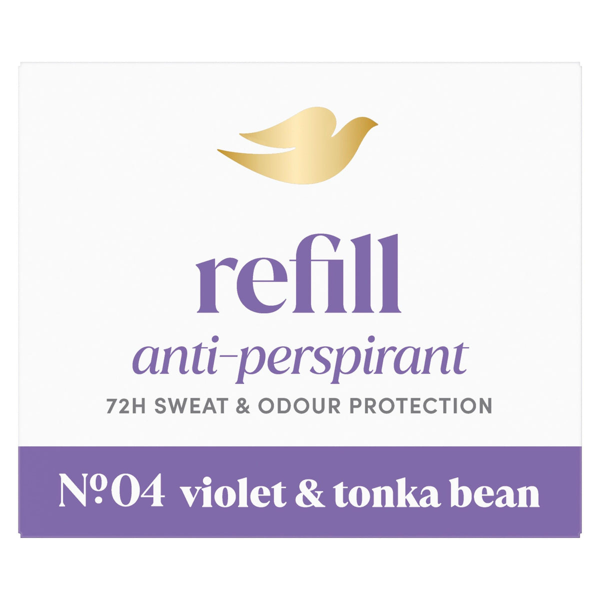 Dove No. 4 Violet & Tonka Bean Anti-Perspirant Refill - 35 g