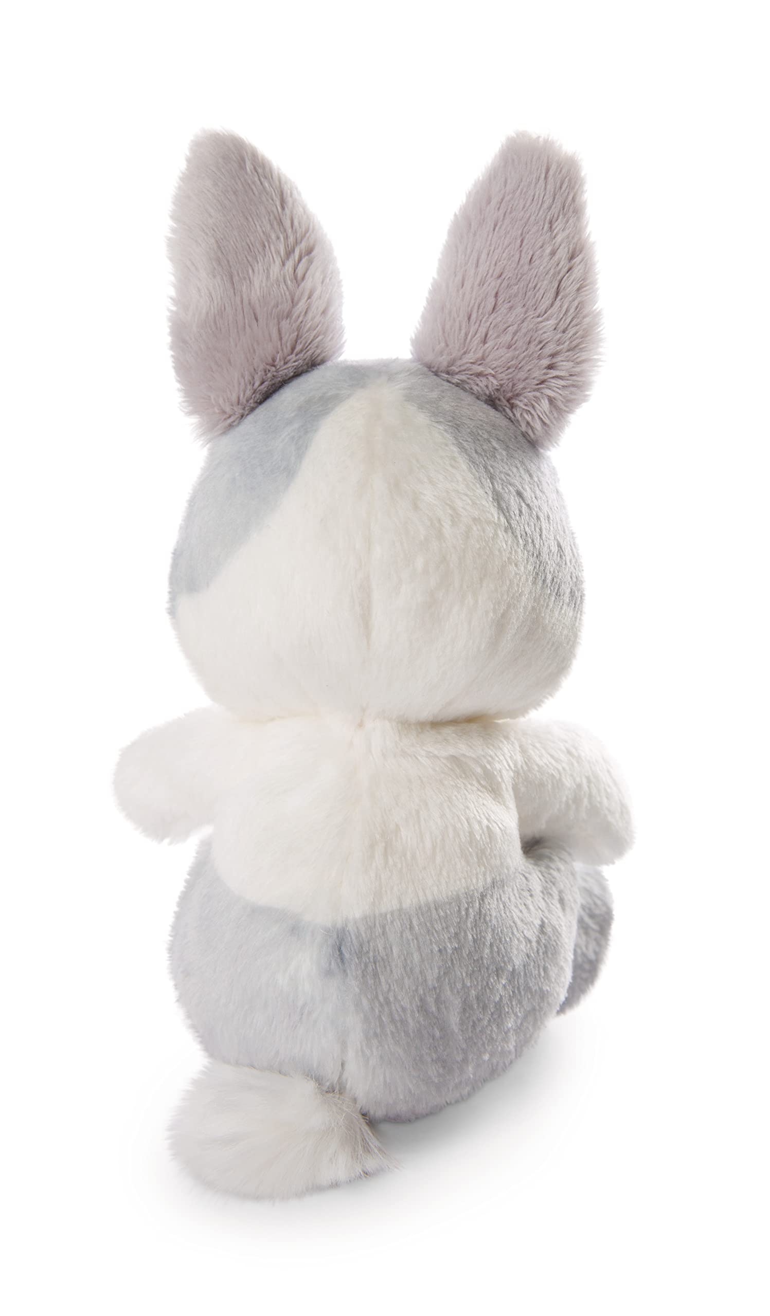 NICI Sleeping Pets Bunny - Soft Plush Toy in Green Basket, 12cm 3