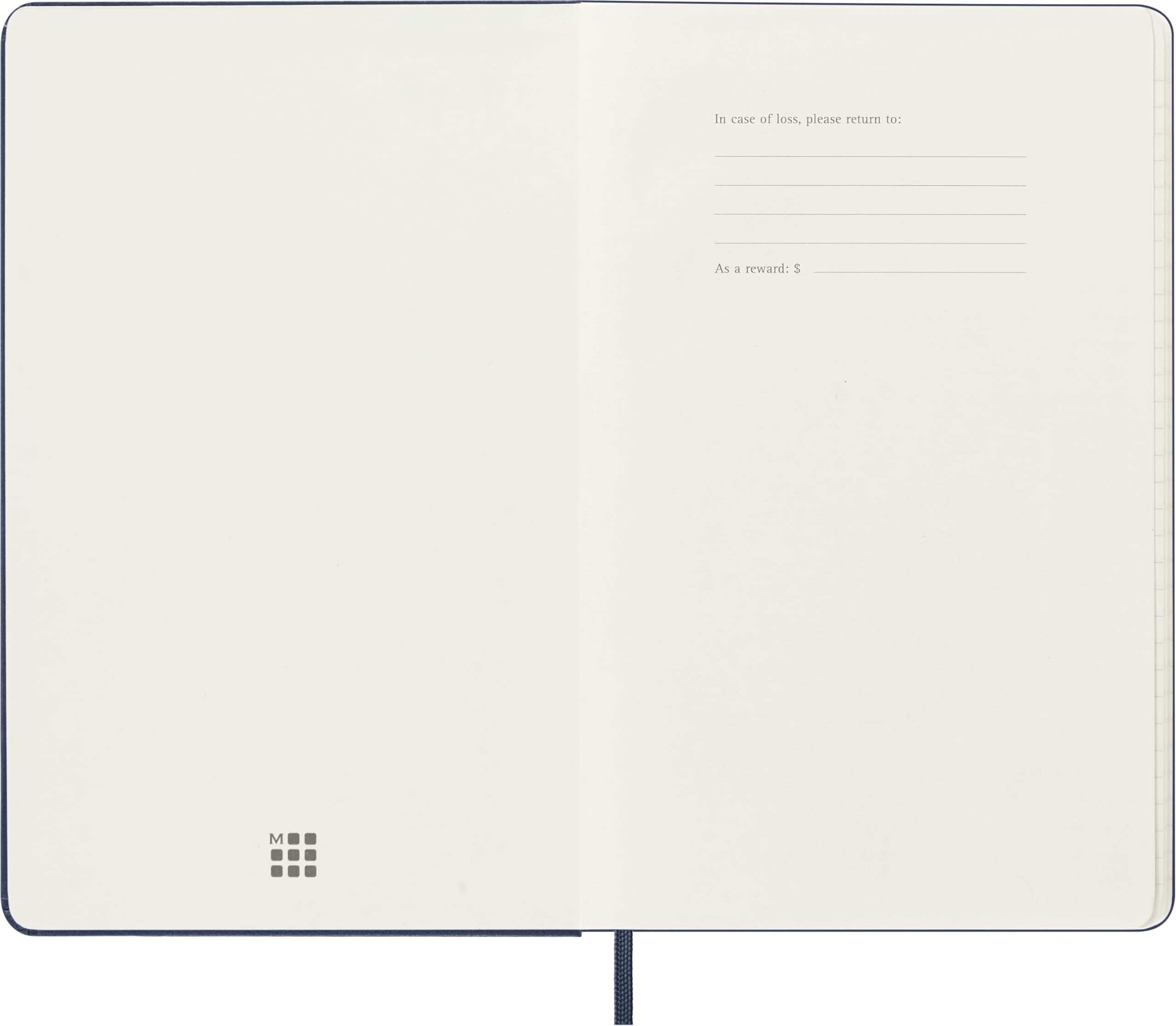 Moleskine Weekly Planner 2026-2027 - 18-Month, Large (13x21), Sapphire Blue Hardcover 3