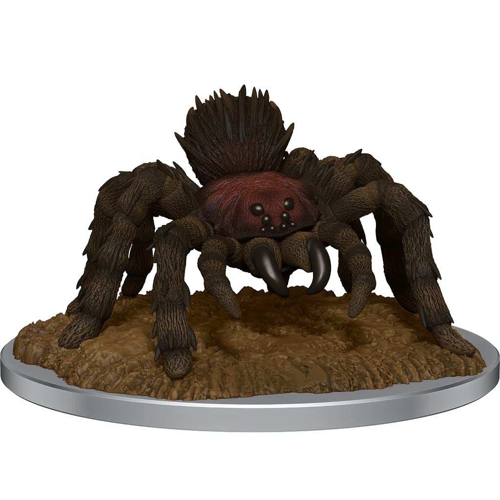 WizKids Deep Cuts Giant Spider Miniature | Plastic | Unpainted | Model 80628