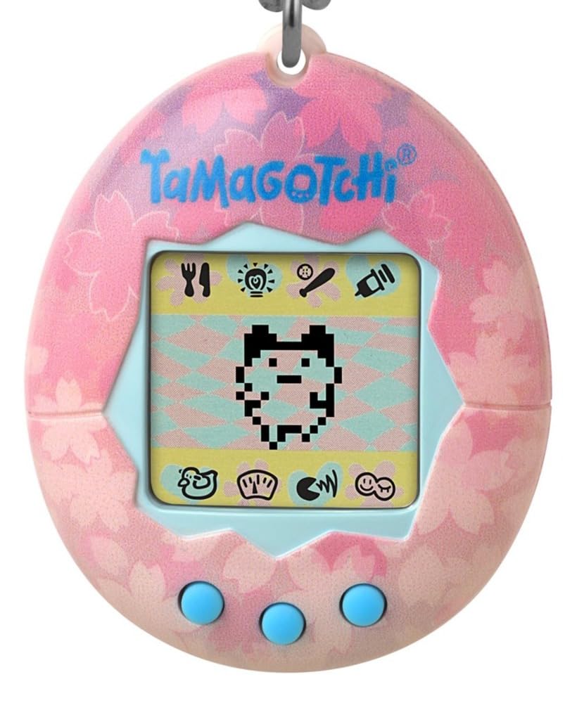 Tamagotchi Original Sakura Digital Pet - Electronic Virtual Pet Toy for Kids 8+