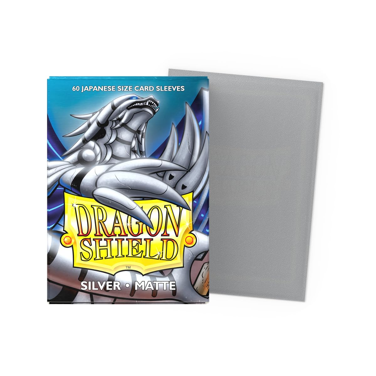 Dragon Shield Matte Japanese Silver Card Sleeves - Arcane Tinman ART11108 (60 Pack) 5