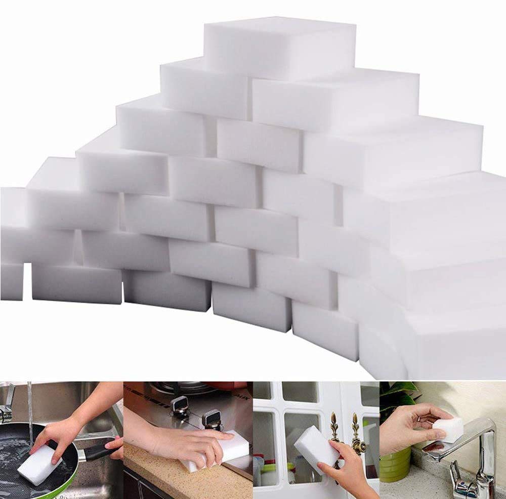 ASelected Magic Eraser Sponges - Pack of 50 | Melamine Sponge | 100x60x20mm