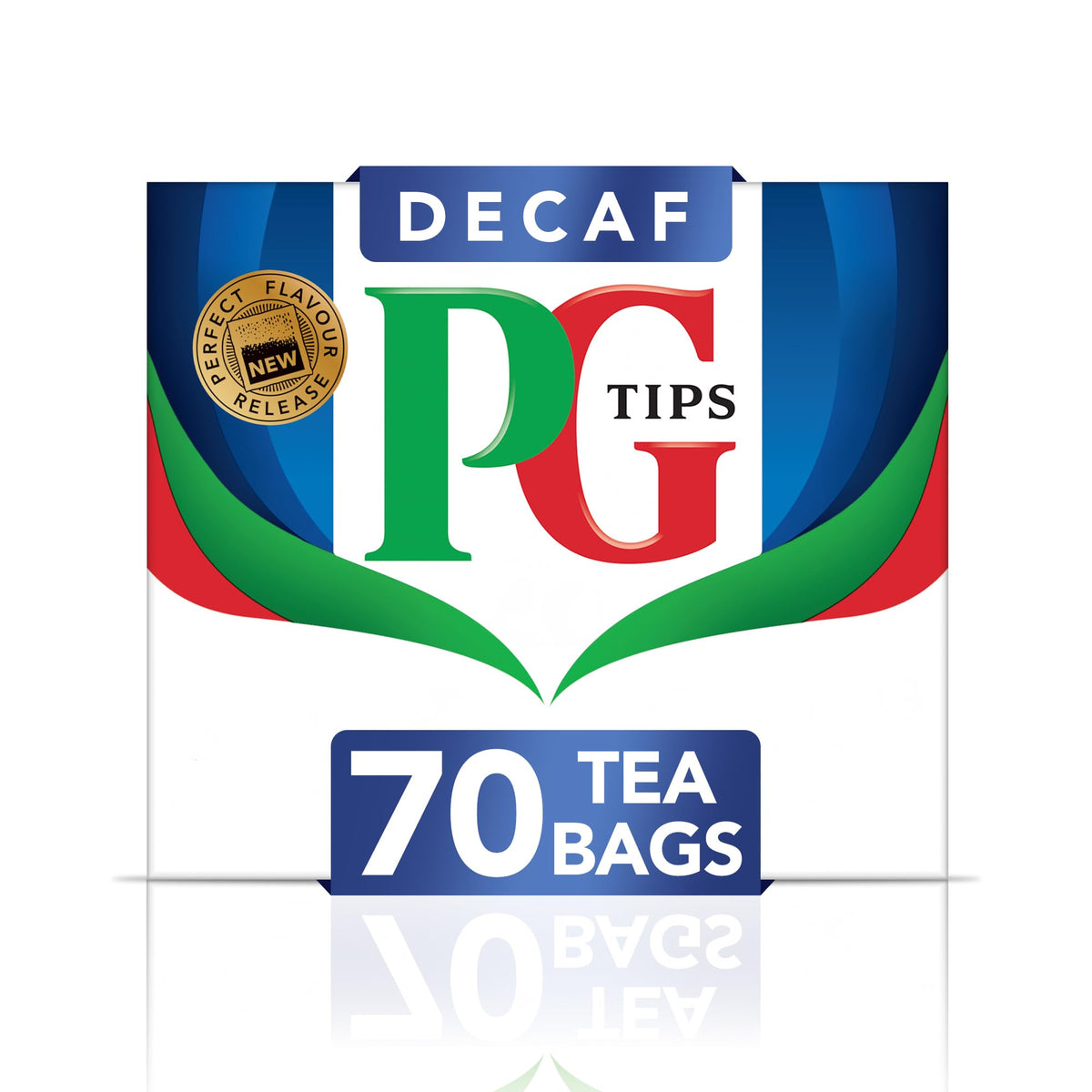PG Tips Decaffeinated Black Tea Bags - Biodegradable, 70 Tea Bags