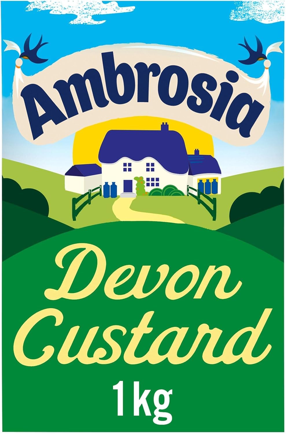 Ambrosia - Devon Custard Traditional 1 kg (Pack of 1)