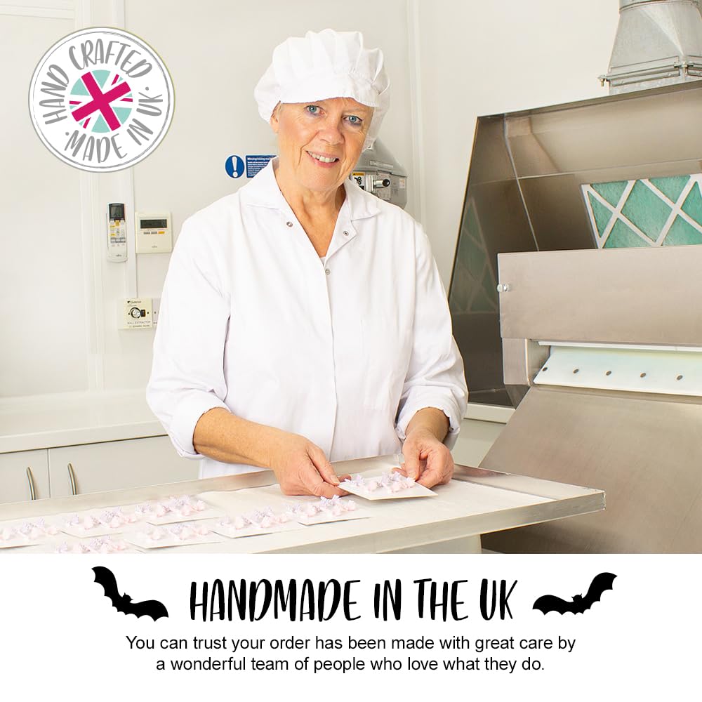 Anniversary House - 6pcs Halloween Vampire Bats Edible Cake Toppers 7