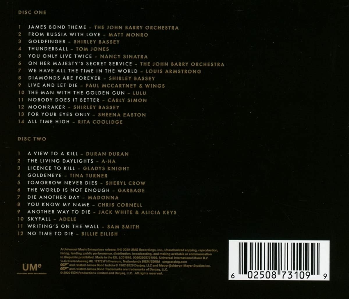 The Best Of Bond…James Bond [VINYL]