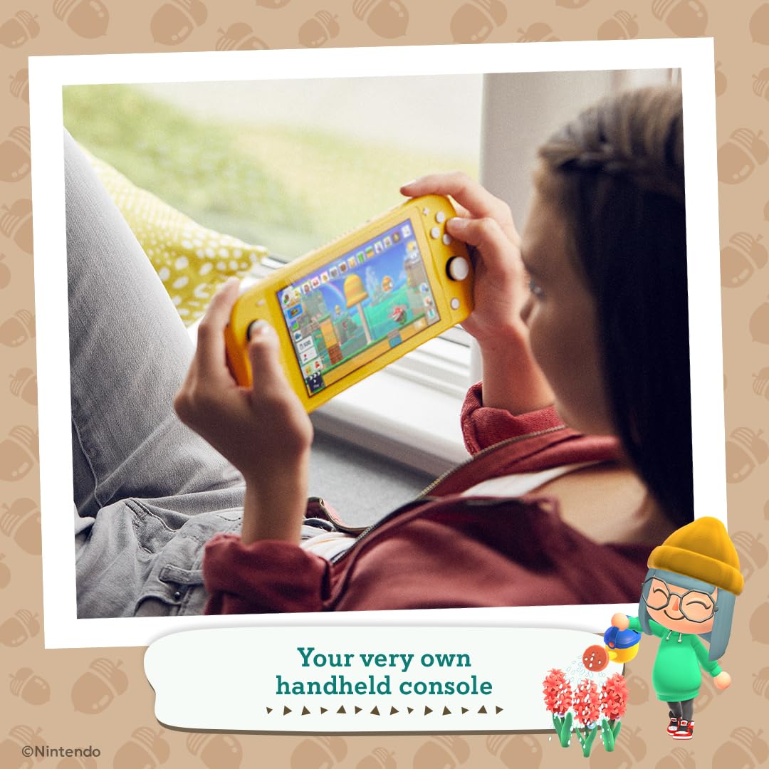 Animal Crossing: New Horizons - Nintendo Switch Lite (Coral) Console Bundle 4