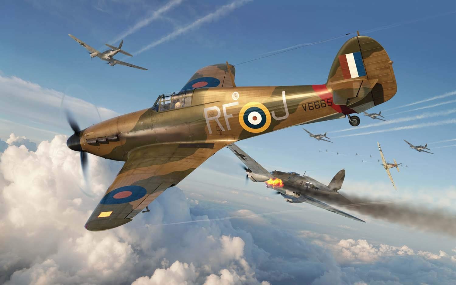 Airfix A05127A Hawker Hurricane Mk.1 Model Building Kit - 1:48 Scale 9