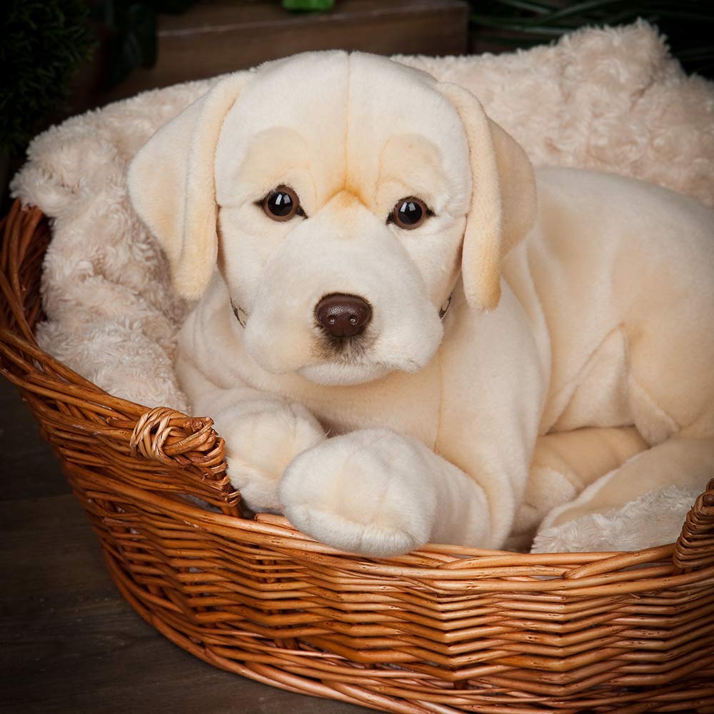 Living Nature Giant Golden Labrador - Realistic Soft Cuddly Plush Toy 13