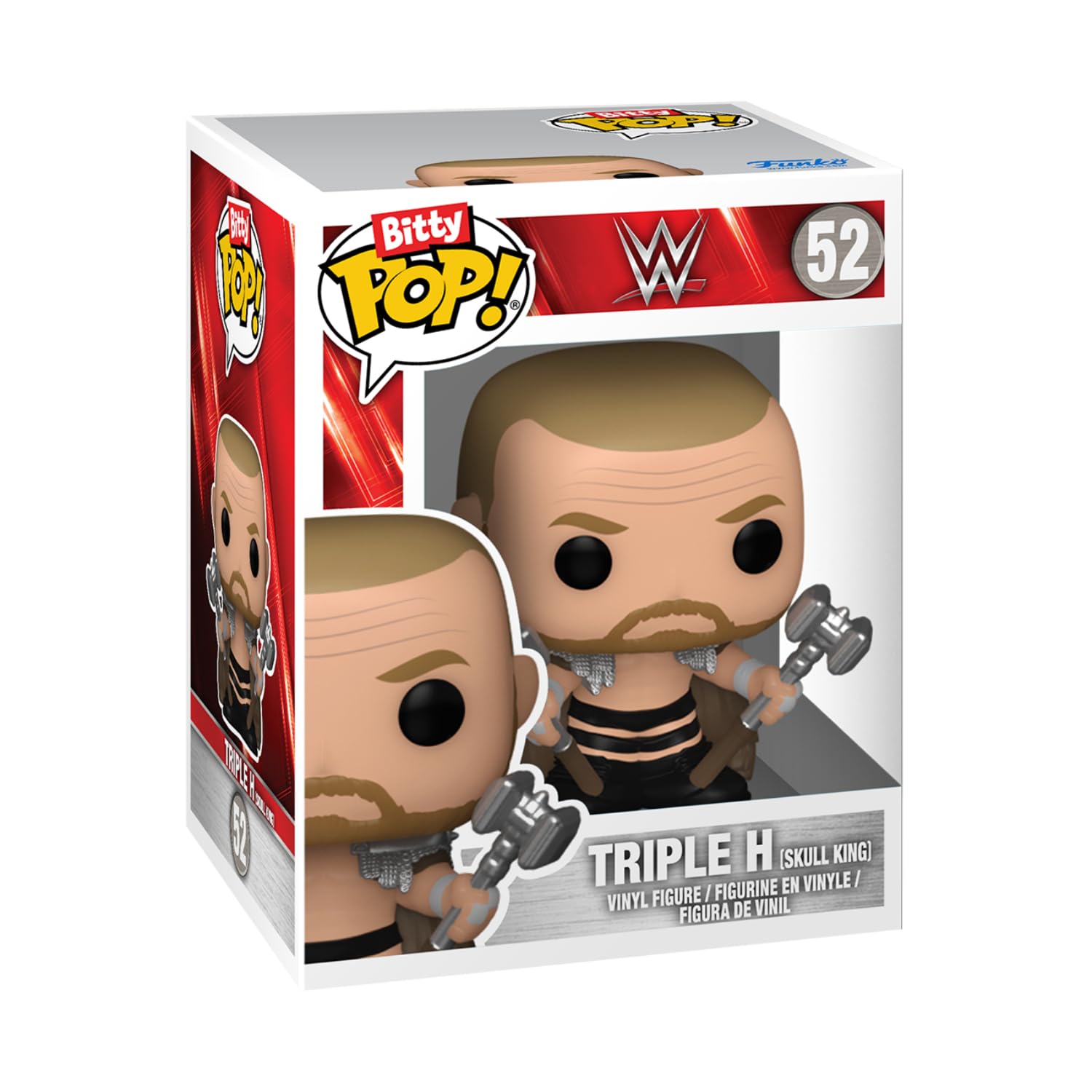 Funko Bitty POP! WWE 4-Pack: Dusty Rhodes, Jerry Lawler, Ric Flair + Mystery Figure 8