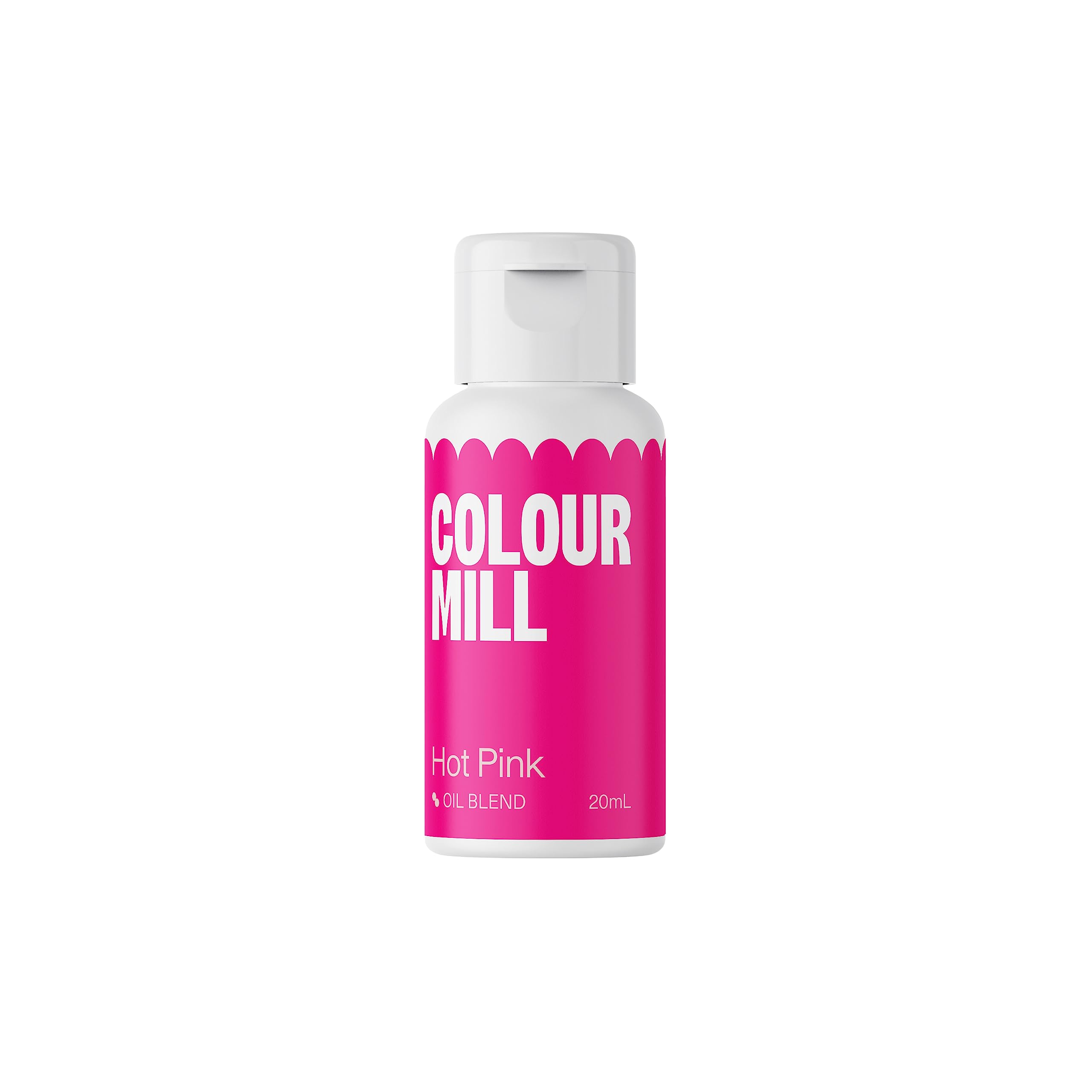 Colour Mill Oil Blend Food Colouring Hot Pink - 20ml Oil-Based Baking Colouring