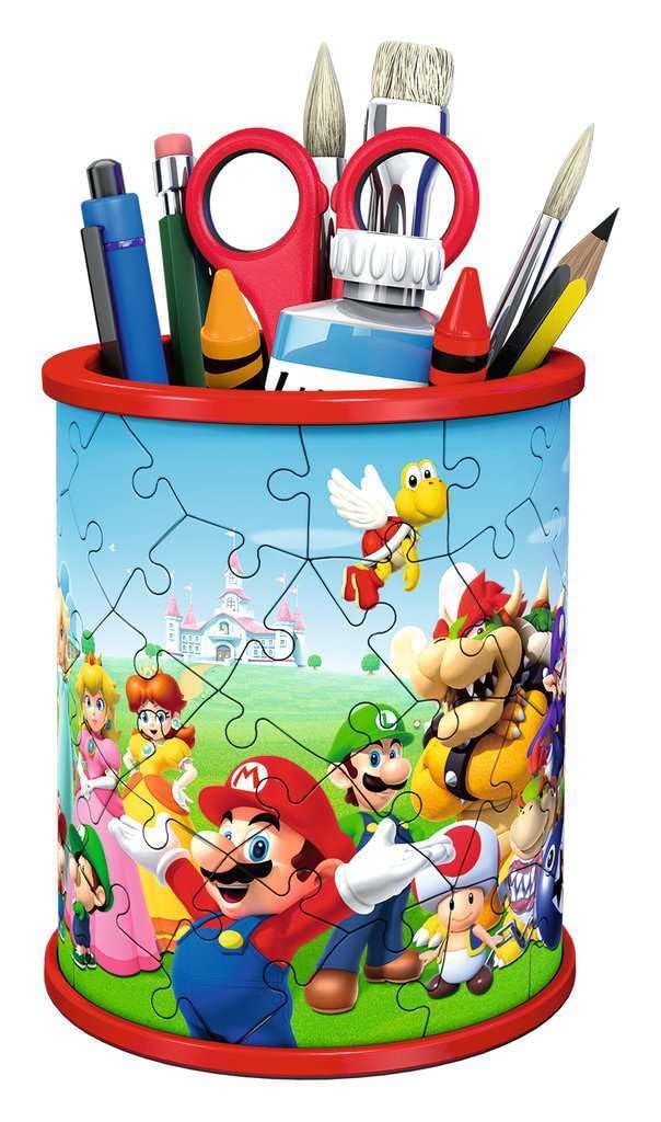 Ravensburger Super Mario Brothers Pencil Pot 3D Jigsaw Puzzle - 54 Pieces 3