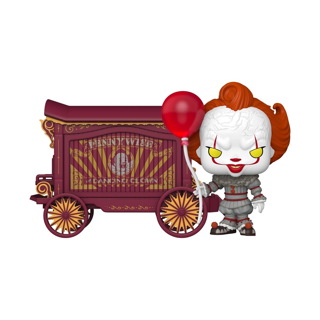 Funko Pop! Town: Welcome to Derry - Pennywise & Wagon Vinyl Figure