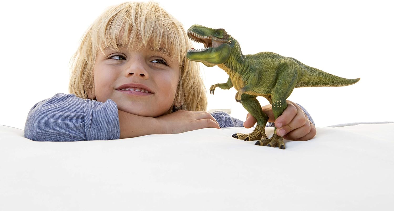 SCHLEICH DINOSAURS 14525 Tyrannosaurus Rex - Realistic Action Figure with Movable Jaw, Ages 3+