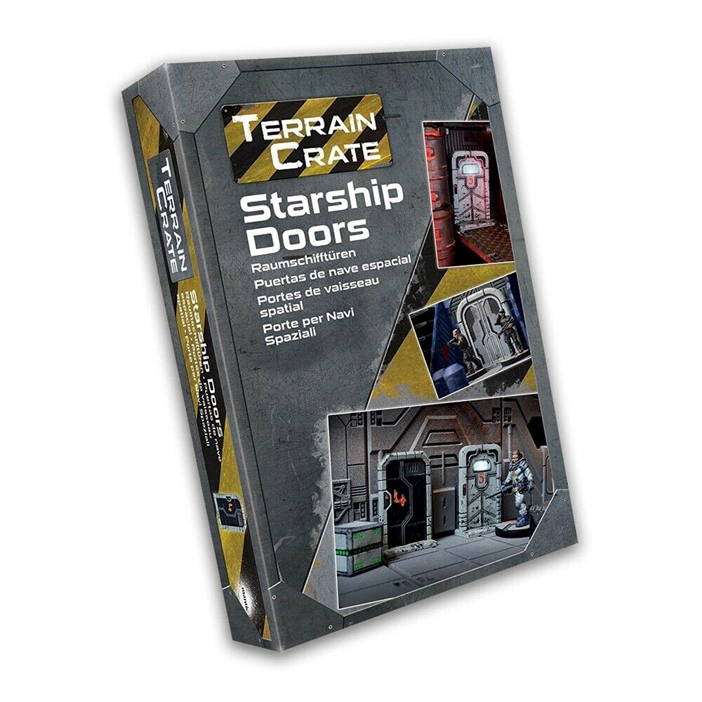 Mantic Starship Doors Terrain Crate Plastic Scenery Set (MGSS305)