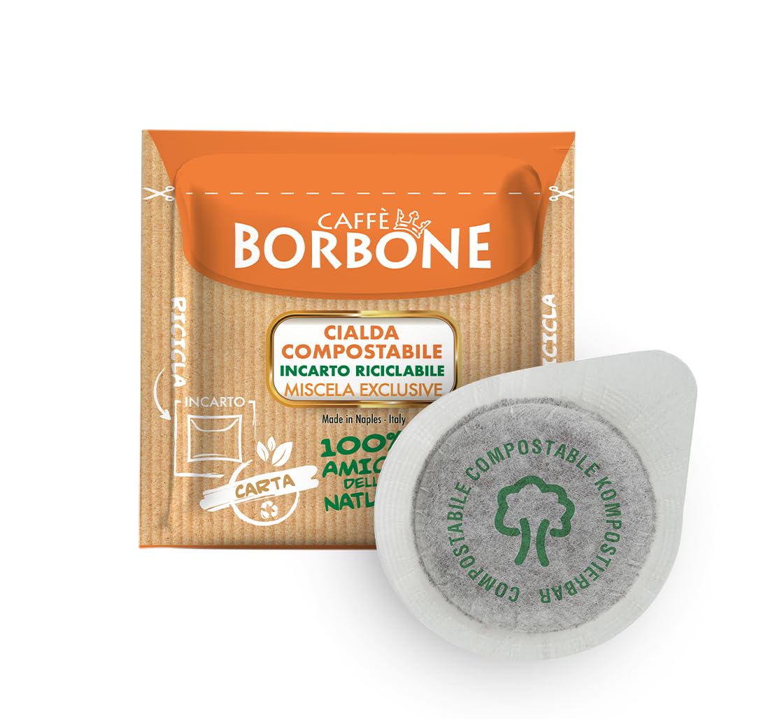 Caffè Borbone - Exclusive Coffee Blend Compostable Pods (170 Count, ESE 44 mm)