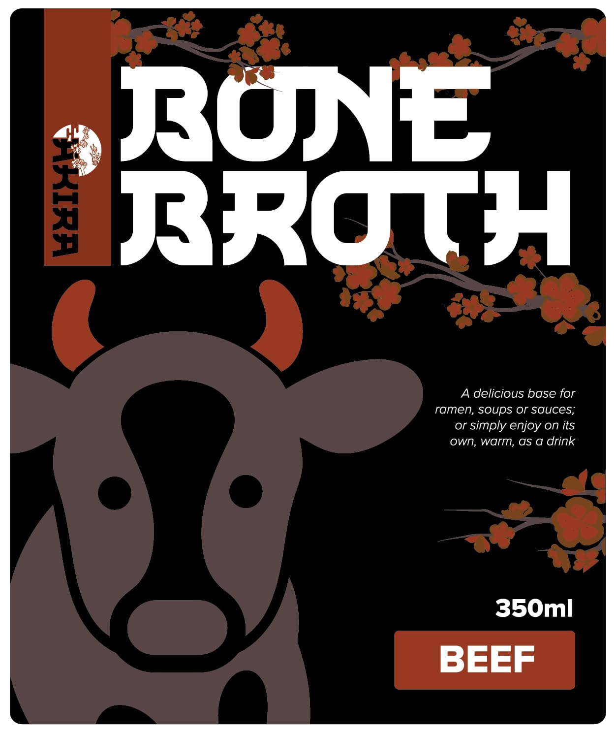 Akira Beef Bone Broth, 350ml